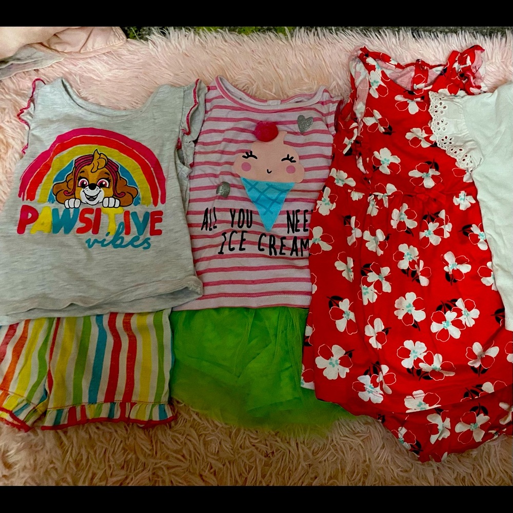 3 adorable summer outfits for a girl